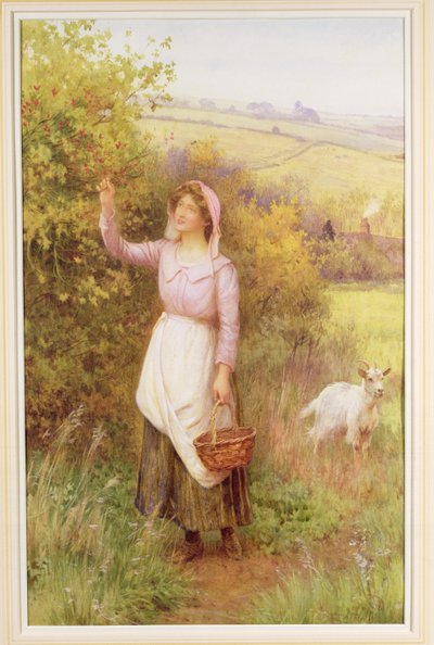 Picking Blossom by William Affleck